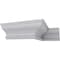 Ekena Millwork 8 3/4"H x 7"P x 11 1/4"F x 94 1/2"L Medea Beaded Crown Moulding MLD08X07X11MD - alternate 8